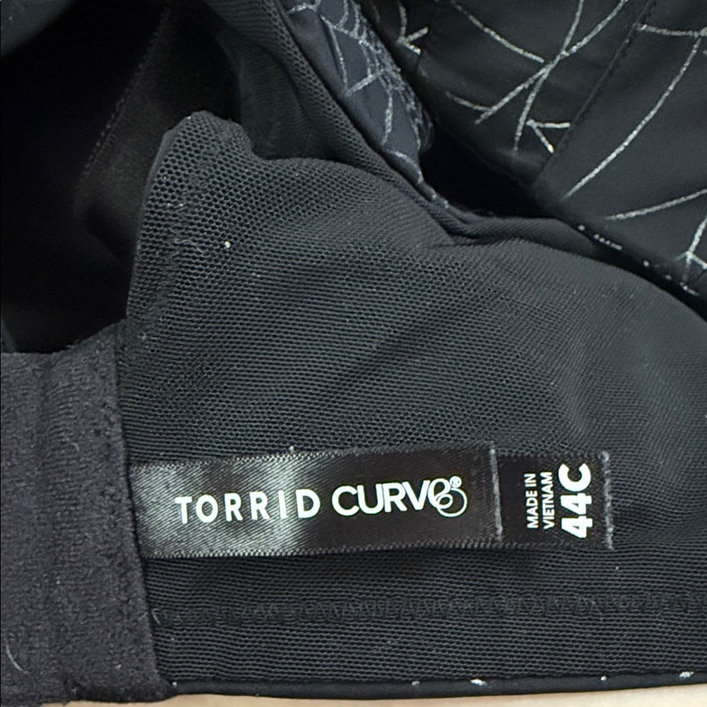 Torrid Black Curve Design Bra
